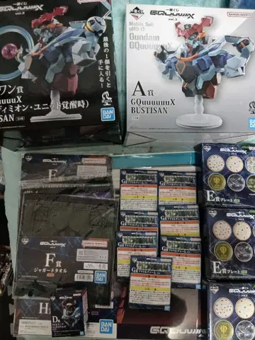 제일복권 건담 지크 액스 A상 & 라스트 원상 외 묶음 판매