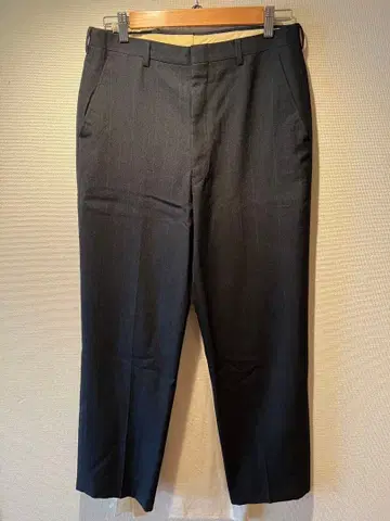 네이비 슬랙스 스트라이프