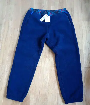 네이비 유니클로 보아 플리스 팬츠 XL