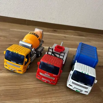 작업용 자동차 3대 세트