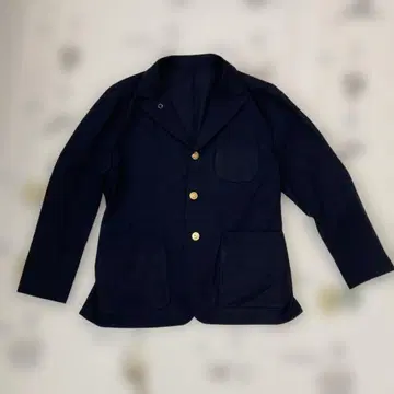 브루클린 테일러스 네이비 버튼 자켓
