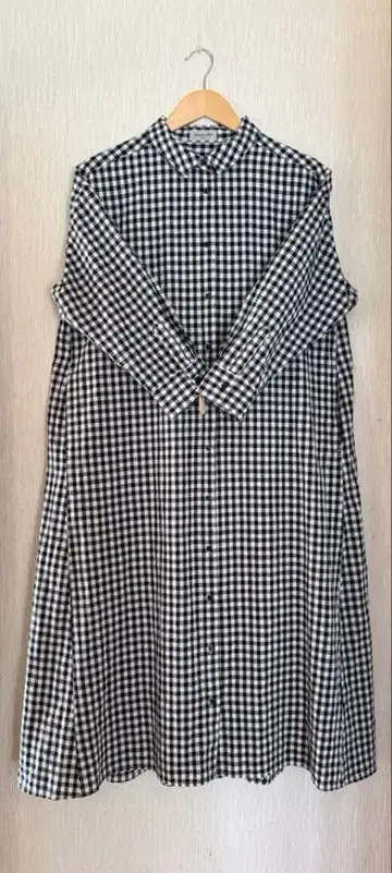 Samansa Mos2 코튼 셔츠 원피스