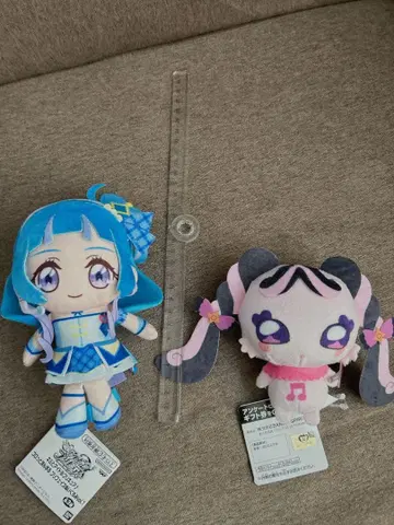 너와 아이돌 프리큐어 코로토 만마루쨩 프리페이스 봉제 인형 세트