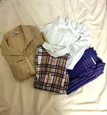 나라 까미체 블라우스 4세트