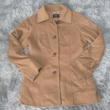 캐시미어 혼방 울 코트 11AR 카멜