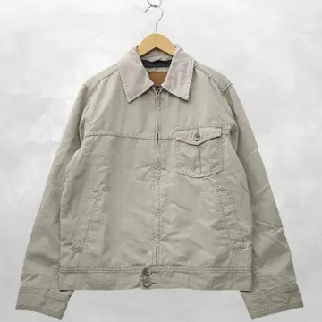 갭 플랩 포켓 지퍼 스윙탑 린넨 혼방 자켓 M