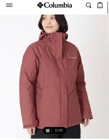 중고 컬럼비아 위리버드 IV 인터체인지 자켓 여성용 L