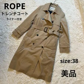 새상품급 ROPE 트렌치코트 라이너 포함 베이지 선착순