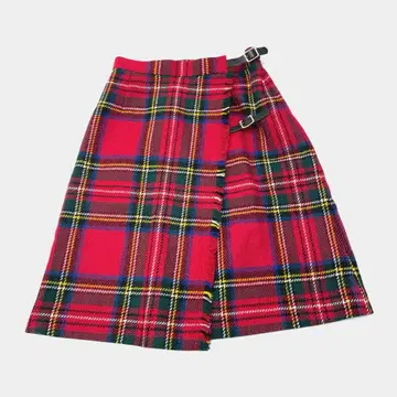 Yorkland 울 체크 스커트 2944