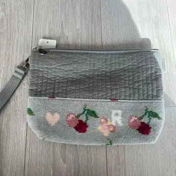 [택 포함 새상품] 페이러 FEILER 키프 스마일링 체리 파우치