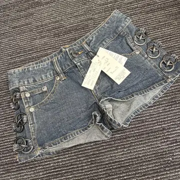 헤이세이 갸루 숏팬츠 숏 팬츠 데님 Y2k 그런지