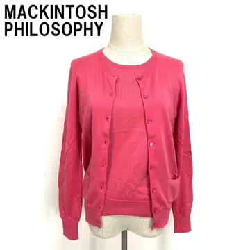 A7356 매킨토시 철학 앙상블 면 핑크 38