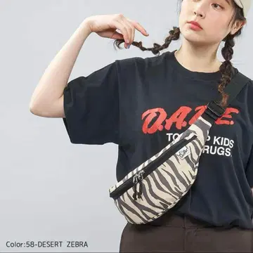 드리프터 팔마 웨스트 파우치 DESERT ZEBRA