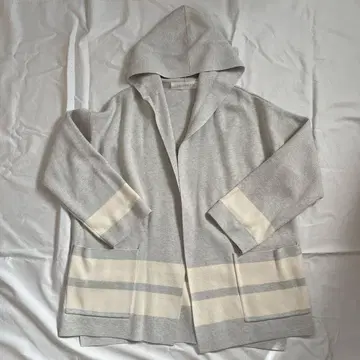 GALERIE VIE 아우터 후드 부착 가디건