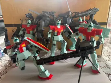 HG 짐 시험 제작기 이미지 5체 세트