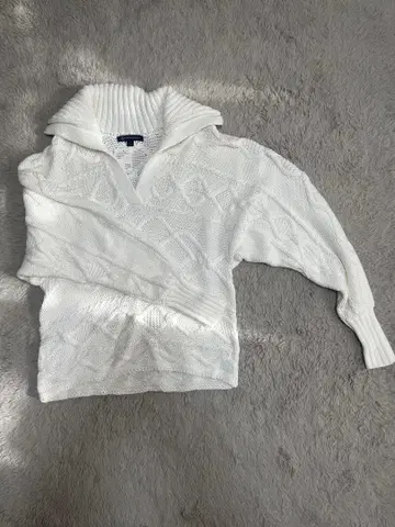 Brooks Brothers 화이트 스웨터 S 가을/겨울 새상품