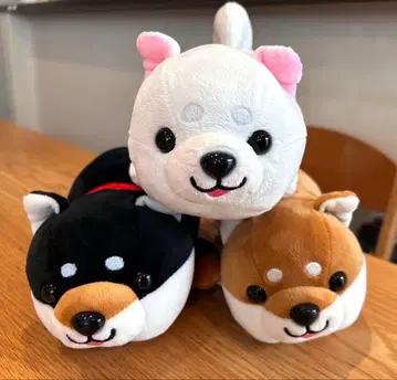해피 마메시바 봉제 인형 블랙 시바 화이트 시바 브라운 시바 묶음 판매