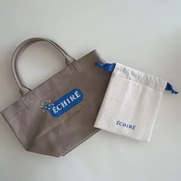 에시레 토트백 보냉 파우치 포함 린넨 아자부다이 힐즈