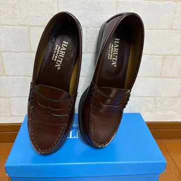 새상품급! HARUTA 브라운 로퍼 24EE