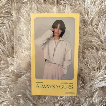 SEVENTEEN ALWAYS YOURS TSUTAYA 특전 정한