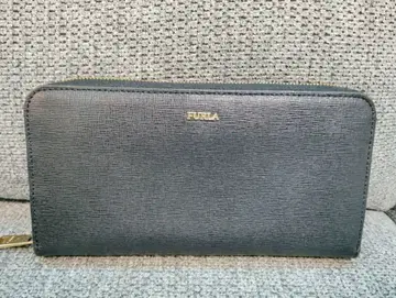 FURLA 블랙 장지갑 약 20cm