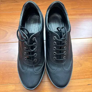 patrick cox & GEOX 콜라보 블랙 러버 신발