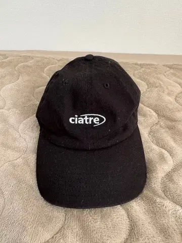 ciatre 로고 블랙 캡