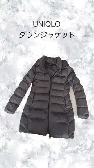 UNIQLO 블랙 다운 자켓 S