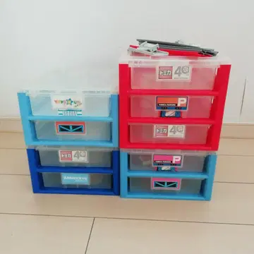토미카 케이스 4개 세트