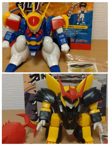 플라맥스 PLAMAX MS-02 용신환 + MS-03 사호환 조립 2체