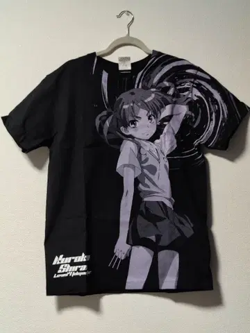 어떤 과학의 초전자포 시라이 쿠로코 T셔츠 M 사이즈 코스파 COSPA