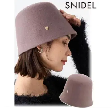 snidel 울 펠트햇 배치 포함