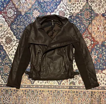 돼지 가죽 레더 재킷