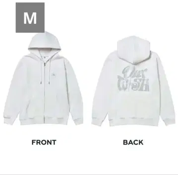 NCT WISH 투어 집업 후드티 M 사이즈 미개봉 새상품