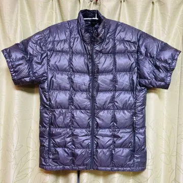 mont-bell M 그레이 숏슬리브 다운 자켓