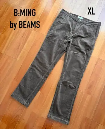 BMING BEAMS 빔즈 코듀로이 테이퍼드 베이지 XL