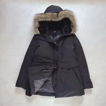 미사용급 유니클로 하이브리드 다운 울트라 웜 다운 숏코트 울트라 웜