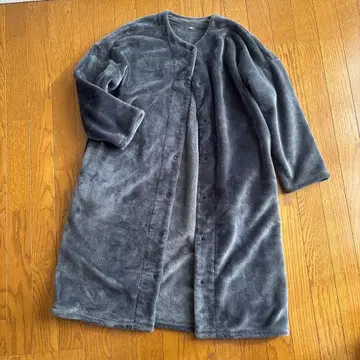무인양품 착용하는 담요 다크 그레이 M 사이즈