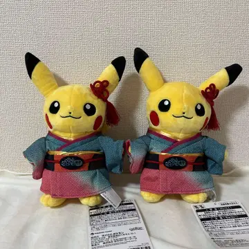 피카츄 포켓몬 공예전 포켓몬스터 포켓몬 한정판 2점