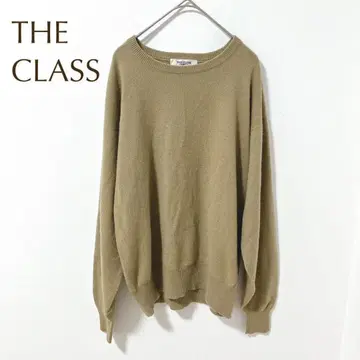 더 클래스 캐시미어 100% 니트 크루넥 심플 베이직 ( S )