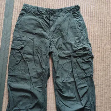 카고 팬츠 올리브 그린 4 포켓