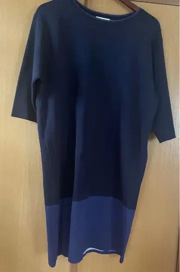 judycollection 바이컬러 니트 원피스 택 포함 39000엔