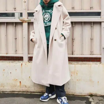 새상품 Auntie Rosa Holiday 스탠드 카라 3WAY 롱 코트