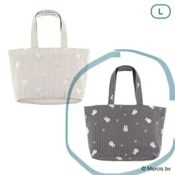 [새상품] 이불 토트백 올 패턴 L 사이즈 니시마츠야 미피 누비백