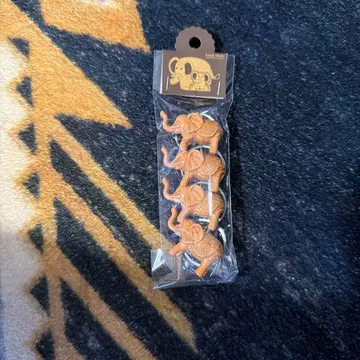 [ 태국 잡화 ] 코끼리 디자인 스트랩 4개 세트