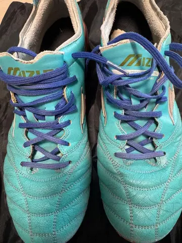 미즈노 축구화 스파이크 파랑