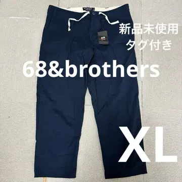 미사용 택 포함 68 & BROTHERS 네이비 치노 팬츠 XL