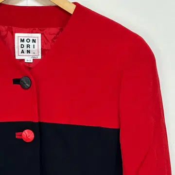 MONDRIAN 셋업 자켓 스커트 어깨 패드 캐주얼