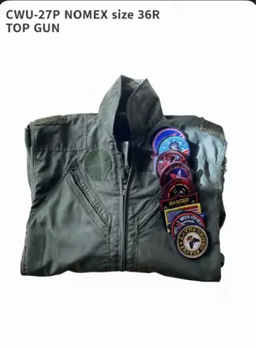 실물 CWU27P 탑건 완품 36R 170~180cm 55~65kg