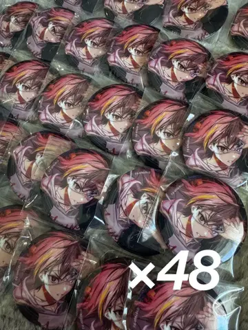 에이트리 18TRIP 캐릭터 캔뱃지 하쿠코 류이 48개